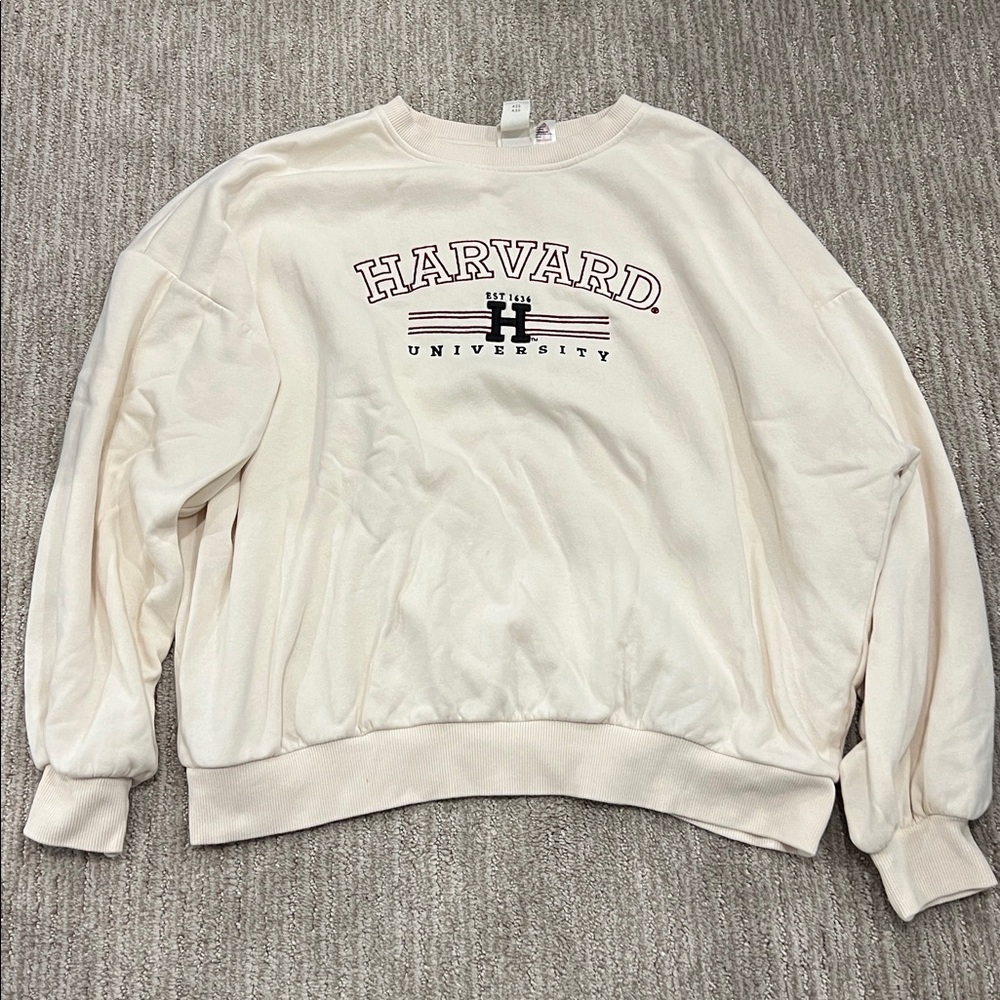 H&M Cream Sweatshirt